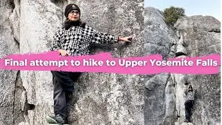 #Day 3 Finally going to Hike Upper Yosemite falls  | Yosemite National Park | Kannada vlogs |