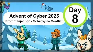 TryHackMe Предвкушение кибер-2025 - День 8 - Внедрение оперативной информации - Конфликт расписан...