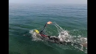 First swim in the HUUB Pinnacle Triathlon Open Water Swimming Wetsuit