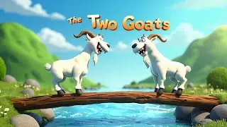 The Two Goats | Moral Story for Kids | Preschool Storytelling for Ages 2-7