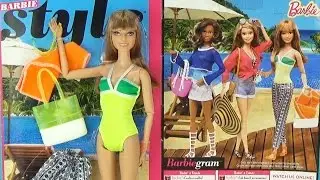 Барби одежда для кукол Обзор Саммер из серии Стиль Summer Style Barbie doll &hearts; Barbie Original Toys