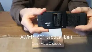 AWMN 601 tactical belt/taktinen nylonvy&ouml;/тактический ремень