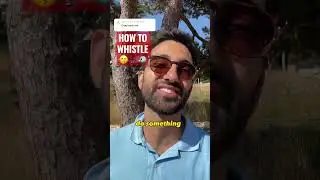 🤯HOW TO WHISTLE 😙🐦🎶 Tutorial part 1 #shorts #whistling #tutorial #whistle #learning #howtowhistle