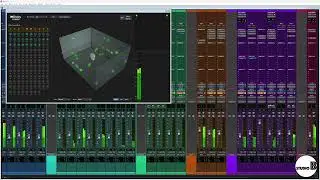 Pro Tools Dolby Atmos renderer in Internal mode