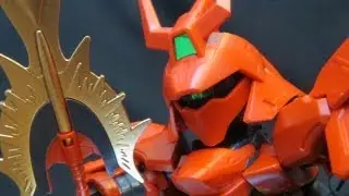 SD Sazabi review (2: MS+) Char's Counterattack BB Senshi gundam plastic model  ガンプラ