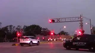 Crawford Ave. Grade Crossing (Midlothian, IL) 5/18/20