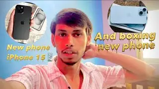 NEW PHONE PURCHASE IN AND BOXING IPHONE 15 📱📱 | ₹72000 | #youtube  #viral  #trending #video #vlog 