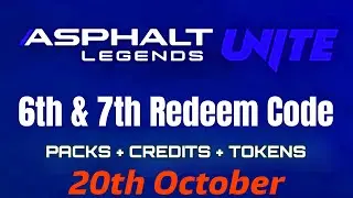 Asphalt 9 Legends Unite Redeem Code Free Rewards Credits Packs Spotlight Tokens