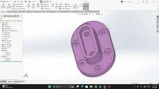 SOLIDWORKS FOR BEGINNERS | SLOT FEATURE MODEL | #solidworkstutorial #solidworks #2026