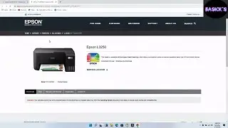 HOW TO INSTALL EPSON L3250 PRINTER DRIVER || AbhiBasics ||