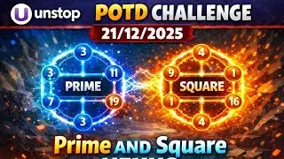 Unstop POTD 21/12/2025 | Prime & Square Nexus 🔥 | Matrix Logic Made EASY | Java Step-by-Step