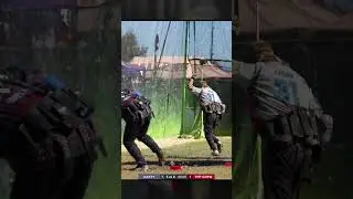Nasty trying everything they can to score before time runs out