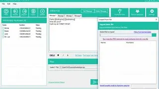 WhatsApp Marketing Software Number Filter Demo