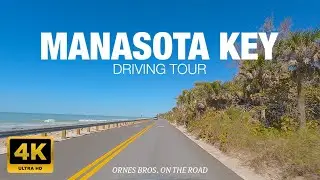 Driving Manasota Key Florida | 4K Tour