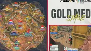 INDO SEAGAMES 2025 GAME ke-6!! GOLD MEDAL STAGE - FREE FIRE #freefire #seagames2025 #booyah