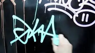 GKAE using a Krink K-60 Paint Marker