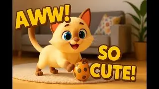 🎵My Kitty is so cute!! #MyKittyIsSoCute  #CuteKitty  #AdorableCat  #FluffyKitten  #KittyLove