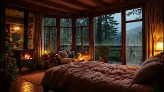 Soft Rain and Relaxing Piano Music - Music for Deep Slee
