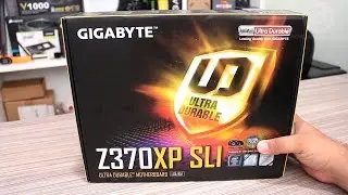 Unboxing GIGABYTE Z370XP SLI - Placa para CPUs Intel de oitava gera&ccedil;&atilde;o Coffee Lake