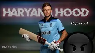 HARYANA HOOD X JOE ROOT || BEAT SYNC MONTAGE || WHATSAPP STATUS|| COBRA EDITX 2.0