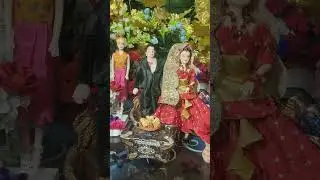 parizaad enjoy her friend marriage function #miniature #viral #miniaturecooking Pakistan