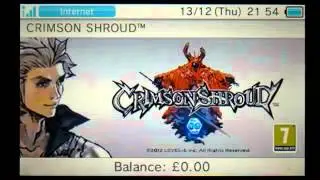 Latest3DSGames e Shop Updates   Crimson Shroud + Fluidity  Hydroventure Spin Cycle