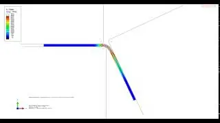 Simulation of metal sheet bending through finite element analysis