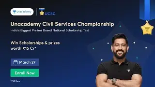 Unacademy Civil Services Championship | Crack UPSC CSE Prelims 2022 #ucsc #shorts #upsccse_updates