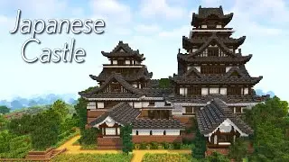 Dakudo Castle | Japanese Castle Complex | Minecraft Timelapse