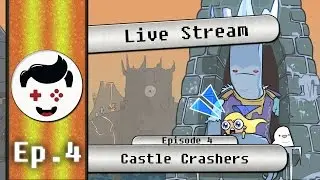 NullPoint Let's Play: Castle Crashers Ep4 - Behemoth Appreciation Event - Kill the Snow King!