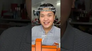 TRYING A FULL FACE OF $1000 HERMES MAKEUP ROUTINE?! 😱😱🫣😭  | Sean Anthony