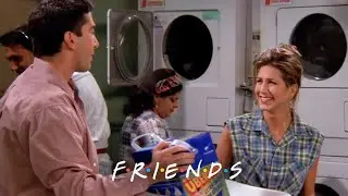 Ross and Rachel's First Date at the Laundromat | Friends