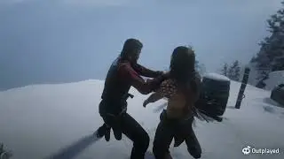 Very Cinematic Fight In RDR2