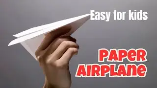 How To Fold a Paper Plane That Flies Far | DIY | Step-by-Step Tutorial