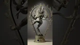 A 10th century&nbsp;Chola dynasty&nbsp;bronze sculpture of the Hindu god&nbsp;Nataraja&nbsp; posing various mudras