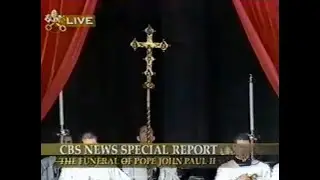 WCBS-TV and CBS News: Coverage of Pope John Paul II's funeral - April 8, 2005