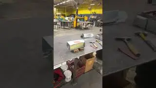 Sheet metal shop #sheetmetal #shorts #local28 #viral #subscribe #youtubeshorts #support #trending