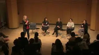 Panel Discussion at Objects of Study at the Martin E  Segal Theatre Center&mdash;Thursday 10 May 2018