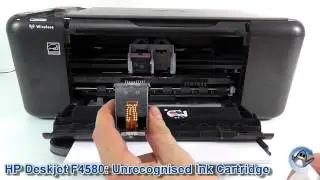 HP Deskjet F4580: Unrecognised HP 300/HP 300XL Ink Cartridge