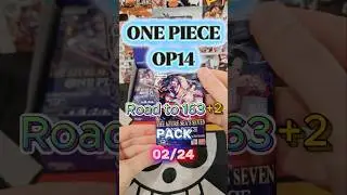 One Piece OP14 The Azure Sea's Seven 🔥 Road to 163 + 2 💪 #onepiece #op14 #shorts