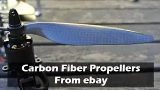 Carbon Fiber Propellers from ebay