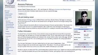 La wikipedia de Annora Petrova - Creepypasta