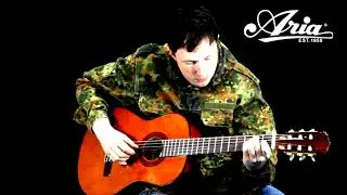 Aria  A-20  guitar demonstration
