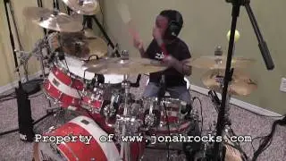 Def Leppard - Let it Go, 6 Year Old Drummer, Jonah Rocks