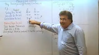KEY FACTOR - MARGINAL COSTING( #1) by PROF.CA.CMA.NIKUNJ DHOLAKIA