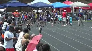 6yr Jace Outler 18.55s 100m Heat 1 TrackLab Spring  Championship 2019