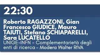 RAGAZZONI, GIUDICE, TAIUTI, SCHIAPARELLI,  LUCATELLO - Complementariet&agrave; degli enti di ricerca