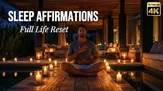 SLEEP AFFIRMATIONS: Reprogram Your Subconscious for Wealth, Health & Love (LISTEN AS YOU SLEEP)