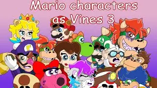 Super Mario characters as vines 3