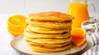 Orange Ricotta Pancakes